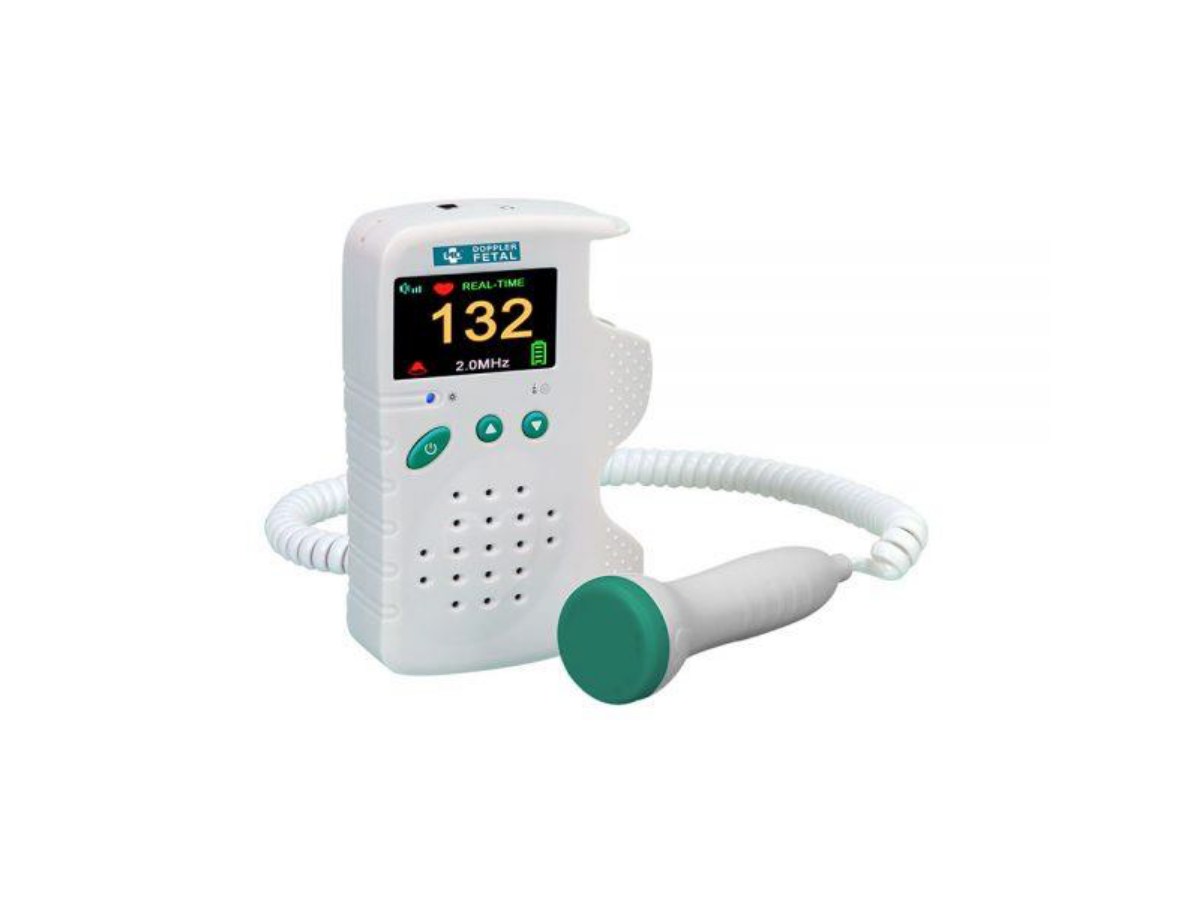 Detector Fetal Portátil com Display – 2 MHz