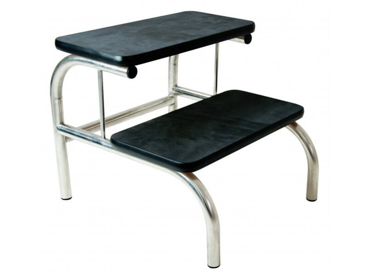 Escadinha Hospitalar Inox com 2 Degraus